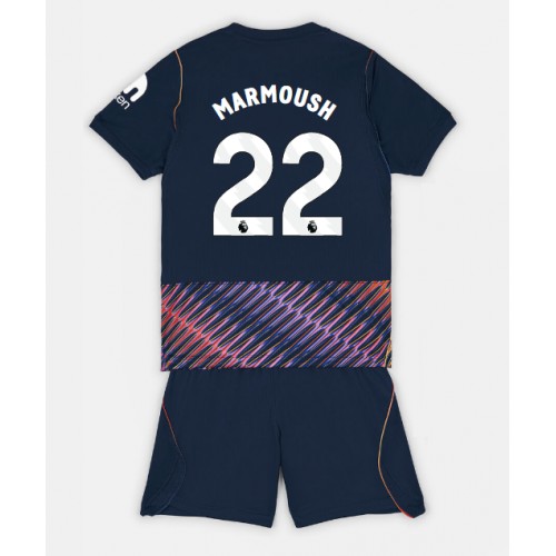 Dječji Nogometni Dres Tottenham Hotspur Omar Marmoush #22 Gostujuci 2026-27 Kratak Rukav (+ Kratke hlače)